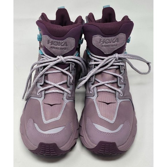 NEW! HOKA Anacapa Mid GTX Hiker Womens Boot 6.5B US ElderberryGrape - Picture 11 of 12